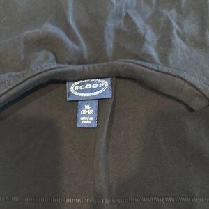 Scoop NYC Black Tank Top